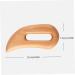 Buy Wooden Body Massage Tool - Lymphatic Drainage Gua Sha Paddle for Pain Relief | Handheld Scraping Massager for Full Body - Buy Online on GoSupps.com