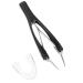 minkissy Retractable Tweezer Hair Removal Automatic Eyebrow Tweezer Retractable Eyebrow Tweezer Professional Tweezers Eyebrow Tweezer Kit Telescopic Eyelash Curler