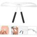 Mipcase Makeup Tools Eyebrow Measure Tool Eyebrow Measuring Ruler Stainless Steel Make up Eyebrow Line Girl - Buy Online on GoSupps.com