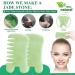 Handmade Jade Gua Sha Tool for Massage & Acupuncture - Perfect for Graston & Trigger Point Therapy - Buy Online on GoSupps.com