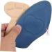 Healvian Casual Heel Support Inserts - 2 Pairs | Anti-Blister Pads for High Heels | Absorb Sweat, Khaki Heel Grips - Buy Online on GoSupps.com