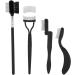 Eyelash Comb Set Stainless Steel Teeth Edge Protecting Design for Girls Women Portable Makeup Tool - Buy Online on GoSupps.com