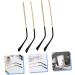 4 Pairs Healeved Glasses Replacement Legs & Repair Set | Thin Padding Screws & Clips for Men & Women - Golden Metal 14x3cm - Durable Eyewear Accessories - Buy Online on GoSupps.com