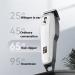 Professional Cordless Hair Clippers for Men - Electric Hair Trimmer with LED Display - International Shipping Available - Buy Online on GoSupps.com