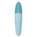 Carruuba Mini Electric Cleansing Brush Waterproof Silicone Face Brush Handheld Rechargeable Pore Cleaner - Blue