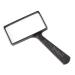 Magnifiers 10 Times Reading High-Definition Glass Rectangular Hand-held Magnifying Glass Reading Newspaper Special Elderly Magnifying Mirror Reading Aids