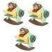 Toyvian 3st Babypipe Toy Children's Crash Maker Party Pipe Toy Cartoon-Pfeist-Toys Musical Toys For Babies Animal Pipe Bite Requisite Small Child Plastic Gr nx3st 12x10.8x8.4cmx3PCs