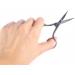 Heallily 2pcs Eyebrow Scissors Stainless Steel Facial Hair Trimmer Scissors with Sharp Edge Blades for Men Women Eyelashes Moustache Nose Hair Beard Silver  - Buy Online on GoSupps.com