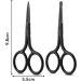 Bonsai Scissors - Stainless Small Eyelash & Facial Hair Straight Round Tip Razor - Buy Online on GoSupps.com