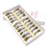 Brown 10 Pairs False Eyelashes - Natural Long 3D Handmade Eyelash Extensions (K28) | International Shipping - Buy Online on GoSupps.com