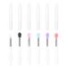 6pcs Silicone Lip Brush with Lid Lipstick Lip Mask Applicator Lipstick Applicator Cosmetic Lipstick Brush Makeup Lip Brush Lipstick Brush Applicator Makeup Use Lipstick Brush