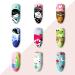 Nail Art Stamping Template Kit - 5 Geometric Pattern Plates for DIY Nail Art | Multi-Style Manicure Templates - Buy Online on GoSupps.com