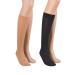 23-32 mmhg Assistica Medical compression stockings with lace knee socks in class 2 for women and men support stockings with toe ad replant (158-170 cm / large black) 158-170 cm / large black