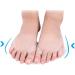 JHGCCL Toe Separators - 2 Pairs for Overlapping Toes, Valgus Orthosis Brace, Bunion Corrector | Orthopedic Stretch Band - Buy Online on GoSupps.com