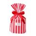 ORFOFE 150pcs Candy Bags Cellophane Treat Bags Storage Bag Christmas Candy Bag Bag Stripe Biscuit Bag