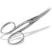 Professional nail scissors for left -handed stainless steel classic scissors for toenails fingernails and cuticles extra sharply grinded professional footnail scissors