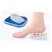FRCOLOR Silicone Insoles for Plantar Fasciitis - Comfortable Heel Cushions & Half Inserts for High Heels - White 10x6x1cm - Buy Online on GoSupps.com
