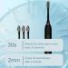 New Generation Electric Toothbrush with Travel Case | 6 Cleaning Modes & 4 Brush Heads | Ultimate Dental Care Gift for Him/Her - Black - Buy Online on GoSupps.com