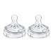 3 Similar Ph Avent Natural Baby Feeding Bottle Replace Nipple 6M+ Free Natural Slow Flow Nipples (3pcs)