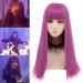 Mal Cospaly Wigs For Women With Long Straight Hair