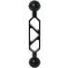 Amarine Made 2 Pack 5 Inch Double 1 Ball Aluminum Arm for Underwater Housing - Strobe/Video Light Connection - Buy Online on GoSupps.com