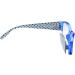 Eyekepper 5-Pack Spring Hinges Polka Dots Reading Glasses for Women - Blue +1.25 - Stylish & Comfortable Readers - Buy Online on GoSupps.com