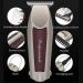 ZiaWorld Hair Clippers for Men Beard Trimmer Cordless Barber Trimmer Kit Waterproof Adjustable Speeds Grooming Kit USB Rechargeable Powerful Motor Low Noise Long Battery Life Waterproof - Buy Online on GoSupps.com