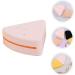 Ipetboom Triangle Beauty Powder Puff Storage Tool Make up Pink Silica Storage Rack Travel Triangles Pink 7.1x6.7cm - Buy Online on GoSupps.com