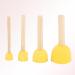4Pcs Round Stencil Sponge Brushes for Art & Crafts - Wooden Handle Foam Paint Brush Set - Buy Online on GoSupps.com