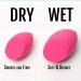 Latex-Free Vegan Hypoallergenic Beauty Sponge - Makeup Blender for Powder Cream & Liquid Application - Buy Online on GoSupps.com