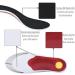 Cubitus Varus Flat Foot Orthopedic Insoles for Men & Women - Arch Support & Plantar Fasciitis Relief (EU Size 40-46 - Buy Online on GoSupps.com
