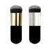 Foundation Brush 2 Pcs Kabuki Makeup Travel Powder Brush for Blending Liquid Cream or Flawless Powder Cosmetics