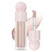 Liquid Highlighter Contour Makeup  Face Highlighter Bronzer Stick  Cream Face Illuminator Beauty  Light Glossy Finish for Face & Body  Waterproof Luminizer 3 ROSEGOLD 3 ROSE GOLD