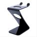 Buy 2 x Z-Shaped Plastic Stands for Hairdressing Salon - Brush & Shaving Utensils Holder Set (Black) - International Shipping Available - Buy Online on GoSupps.com