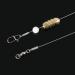 Stainless Steel Fishing Tackle Leaders with Swivel Snap Assortment - 3PCS Hi-Low Rig for Lures, Bait, and Hooks | Durable Fishing Gear Gift Set - Buy Online on GoSupps.com
