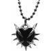 Handmade Love Shape Collarbone Chain for Women & Girls | Adjustable Black Thorn Heart Choker Jewelry - Oralgo - Buy Online on GoSupps.com