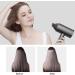 Hair Dryer Professional Ionic Hairdryer 1400W Blow Dryers 3 Heat Low Noise DC Motor with Hair Nozzle and Adapter Folding Hairdryer Powerful Hair Dryer Portable Travel Fast Drying Hair Lightweight - Buy Online on GoSupps.com