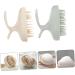 Tovinanna 4-Piece Shampoo Brush Set | Scalp Massager & Head Scratch Tool | Wet & Dry Shampoo Brush for Hair Care & Relaxation - Buy Online on GoSupps.com
