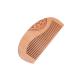 Comb Handmade Comb Wood Hair Comb Natural Comb Flower Fine Tooth Hair wooden comb (Color : One Size)