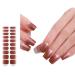 Semi Cured Gels Nails Stickers Nails Polish Strips Korean Style Gels Nails Strips Nails Art Decortions for Party Style13