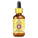 Deve Herbes Pure Yuzu Oil (Citrus Junos) with Glass Dropper Cold Pressed 10ml (0.33 oz)