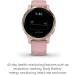 Garmin V voactive 4S Renewed Smartwatch | GPS, Music, Body Energy Monitoring | Light Gold/Light Pink Band - 40mm - Buy Online on GoSupps.com