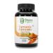 Bhumi Organic 4-in-1 Turmeric Curcumin Ginger Supplements with Bioperine 2250 mg (60 caps)