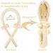 Overnight Curlers - Heat-Free Curls with Headband Curlers | Perfect for Long Hair - Shop Champagne Color - Buy Online on GoSupps.com