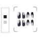 24 Pcs Ballerina Coffin Artificial Nails - Butterfly French Design Press-On Acrylic Fingernails for Women & Girls - Buy Online on GoSupps.com