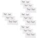minkissy 12 Pairs Sequin False Eyelashes Natural False Lashes Color Lashes Colored Lashes Pride Outfit Lashes with Color Pride Makeup Colored Eyelashes Miss Cosplay Cosmetic Imitation - Buy Online on GoSupps.com