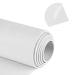 Neoprene Sponge Rubber Foam Sheets with Adhesive Backing  12 x 60 x 1/8 White Foam Roll Insulation Board Soundproof Neoprene Mat  Great for Cosplay Padding  DIY  Gaskets  Costume  Crafts 12 in x 60 in x 1/8 in White