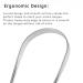 Stainless Steel Tongue Scraper - Fight Bad Breath & Enhance Oral Care | Travel Essential for Fresh Breath - Buy Online on GoSupps.com