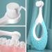 Super Soft Nano Baby Toothbrush for 6-18 Months | Gentle Baby Toothbrush with Tongue Cleaner | Perfect Baby Gift - Buy Online on GoSupps.com