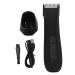 Qukaim Body Hair Trimmer Body Trimmer Rechargeable Waterproof Electric Men's Body Hair Clipper